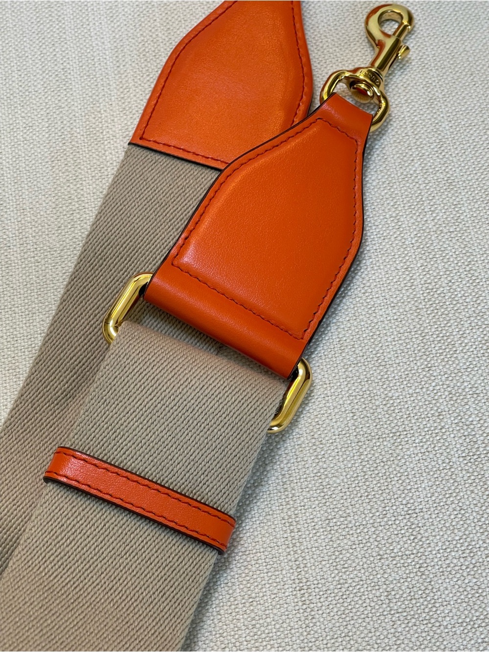 NEW GUCCI GG QUILTED MATELASSE’ SHOULDER CROSSBODY ORANGE CALF LEATHER BAG ITALY - Picture 16 of 17